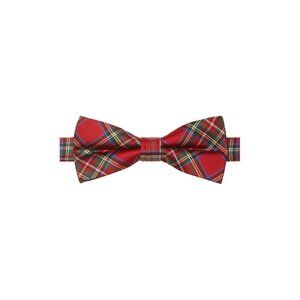 Tommy Hilfiger Boys Royal Stewart Bow Tie - Red, NWT